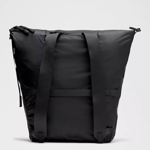 Lululemon Packable Convertible Backpack Tote Bag 30L Black, BNWT - Picture 3 of 7